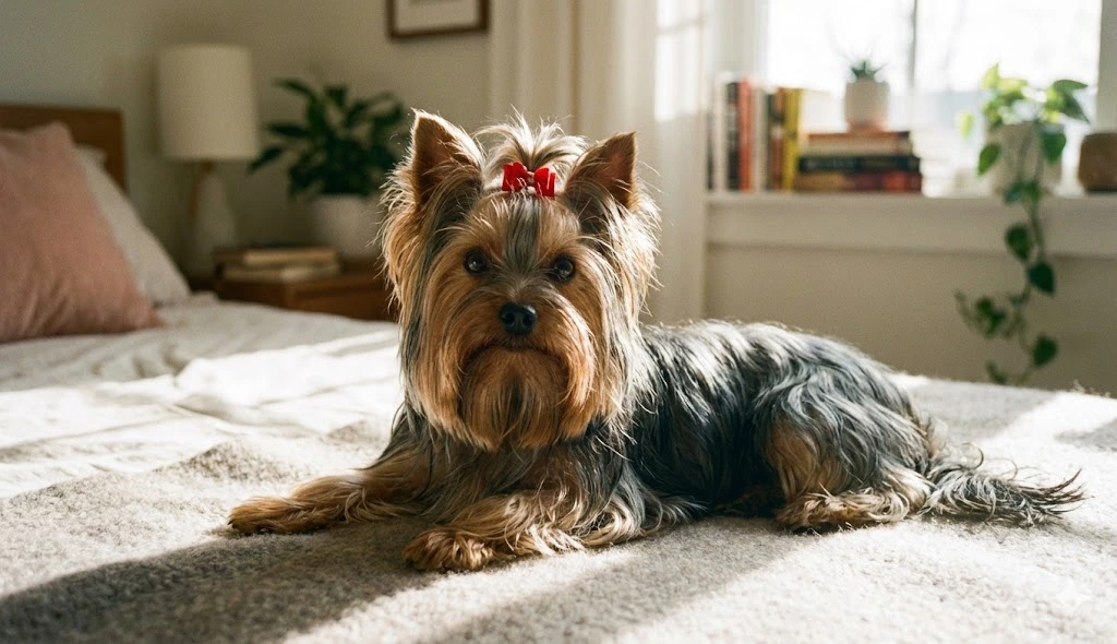 Do colo do tutor ao veterinário: por que o Yorkshire exige mais cuidados do que o tamanho sugere