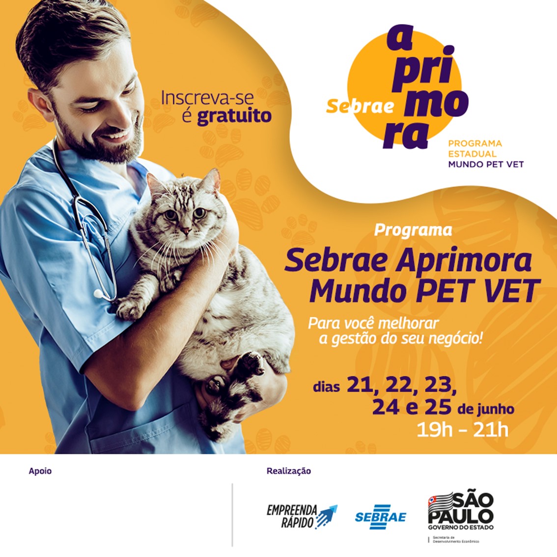 Sebrae - Aprimora - Mundo Pet Vet - Inscreva-se