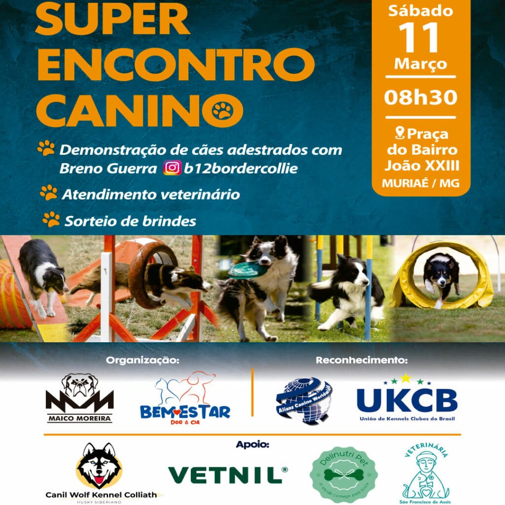 Super Encontro Canino em Muriaé - MG