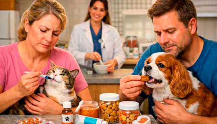 Dar remédio para o pet não precisa ser uma batalha